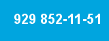 929 852-11-51 929 852-11-51